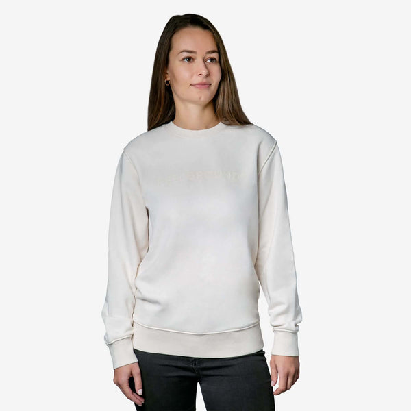 Unisex Crewneck Sweater Fair & Eco - Cream