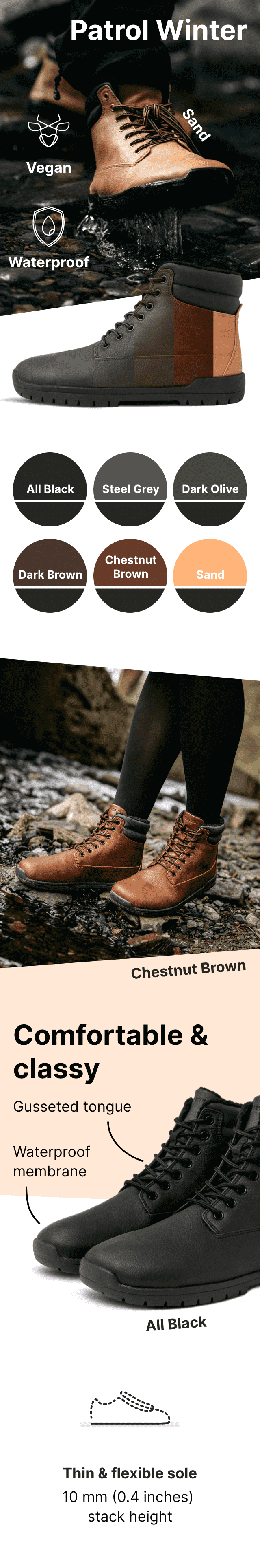 Patrol Winter Dark Olive Feelgrounds