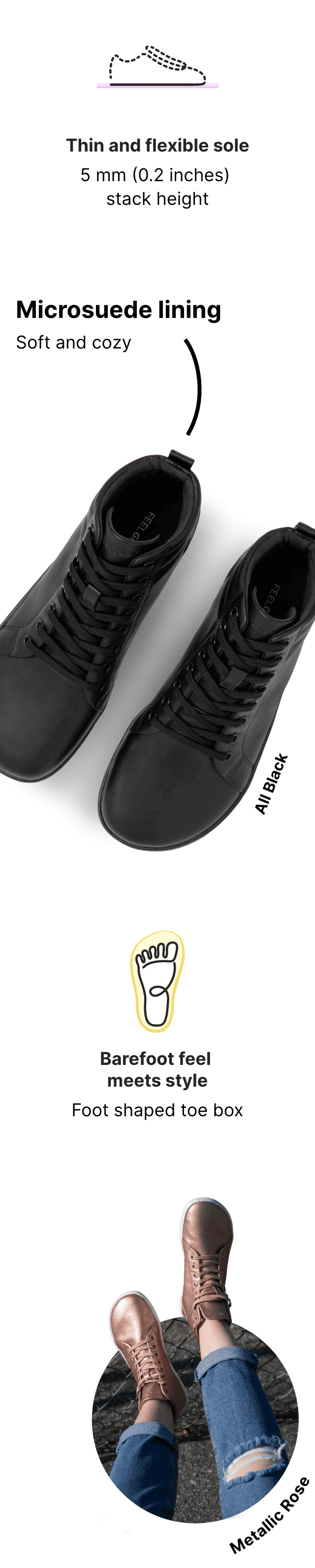 Highrise Luxe - All Black ǀ Feelgrounds