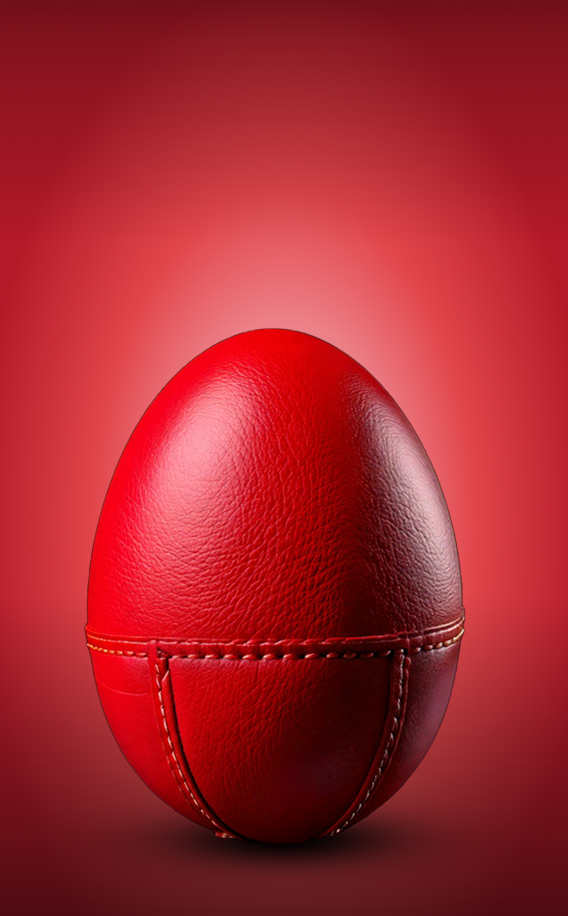 Red Easter Egg