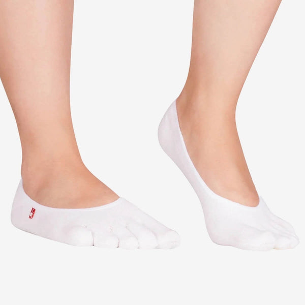 Toe Socks Invisible (1 Pair Pack) - White