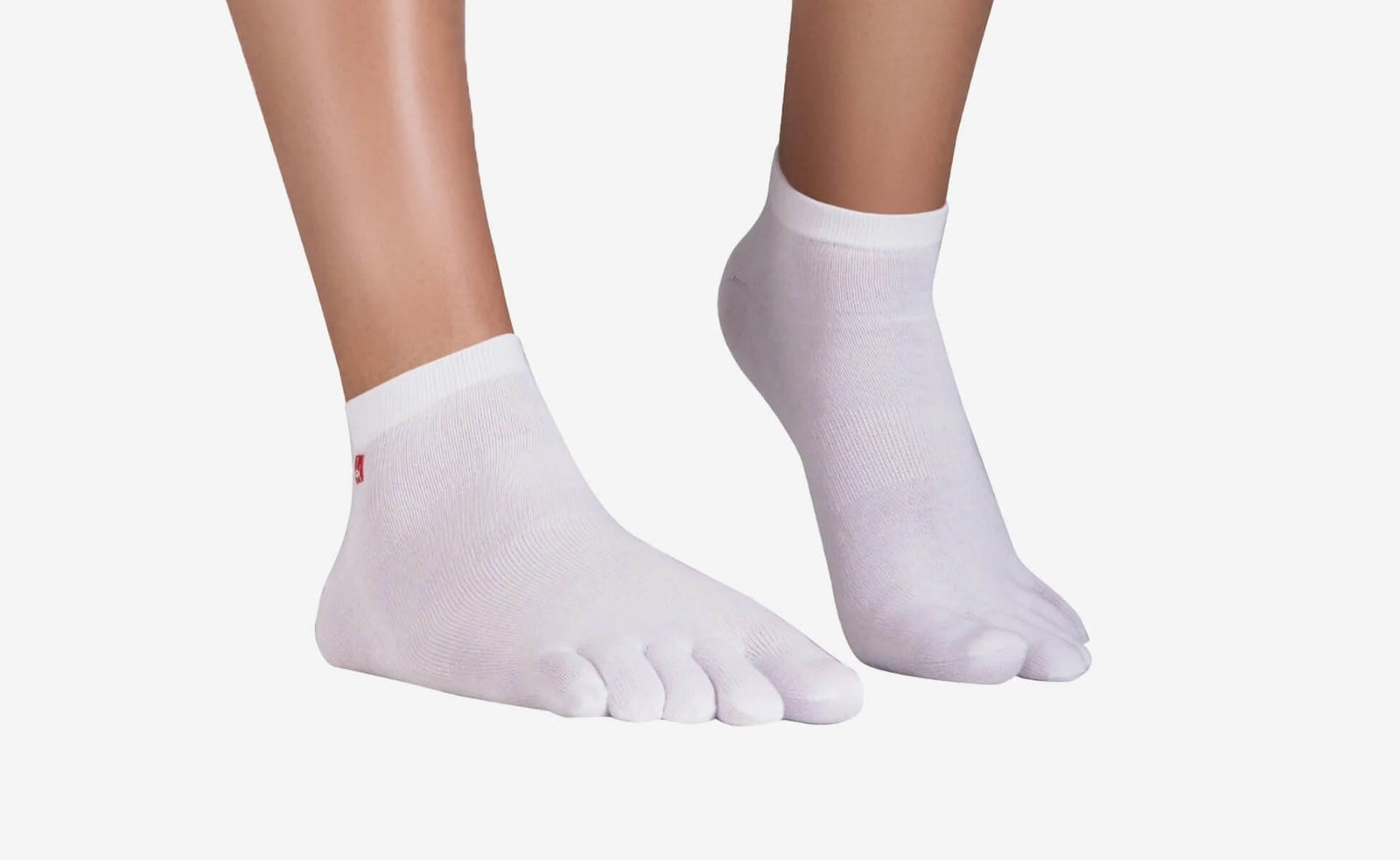 Toe Socks Sneaker (1 Pair Pack) - White ǀ Feelgrounds