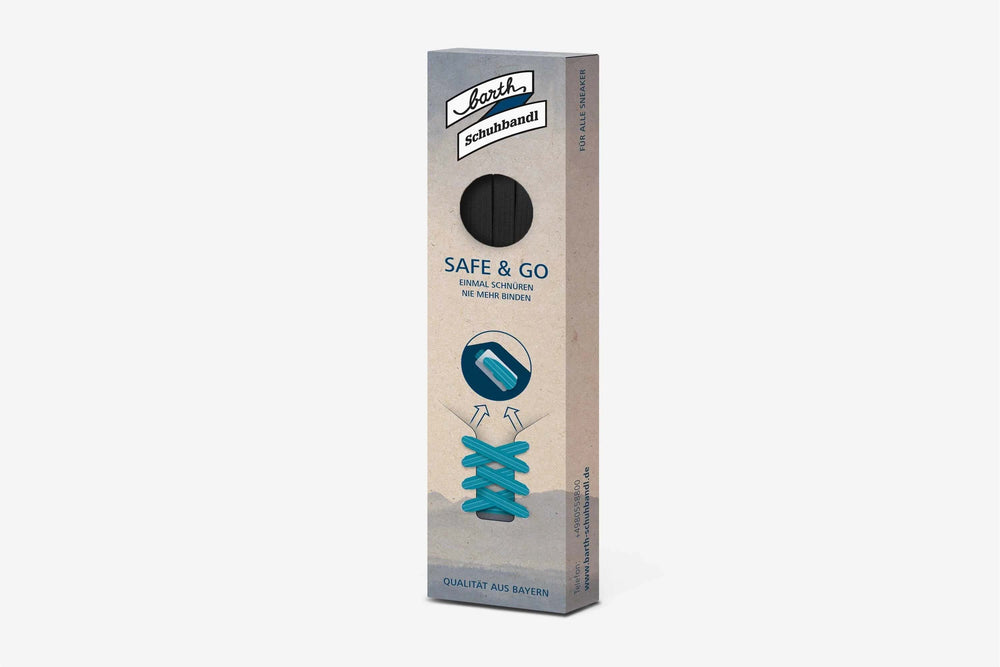 Elastic Lacing System “Safe & Go”  - Black