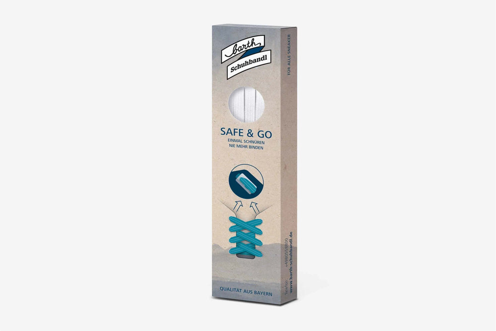 Elastic Lacing System “Safe & Go”  - White