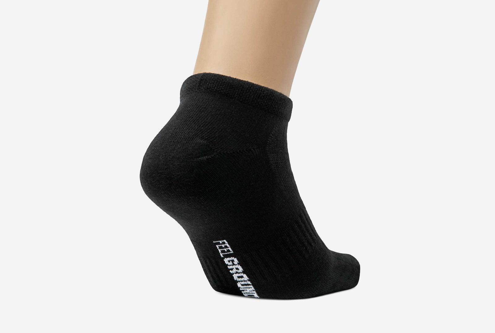 Sneaker Socks Wide Toe Box (3 Pair Pack) - Black ǀ Feelgrounds