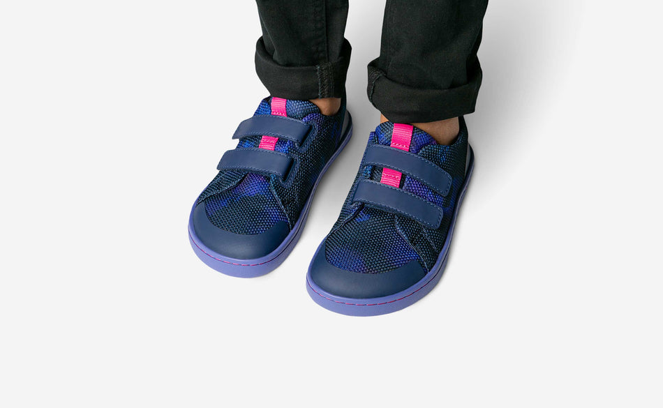 Model wearing the Original Mesh Kids Galaxy
