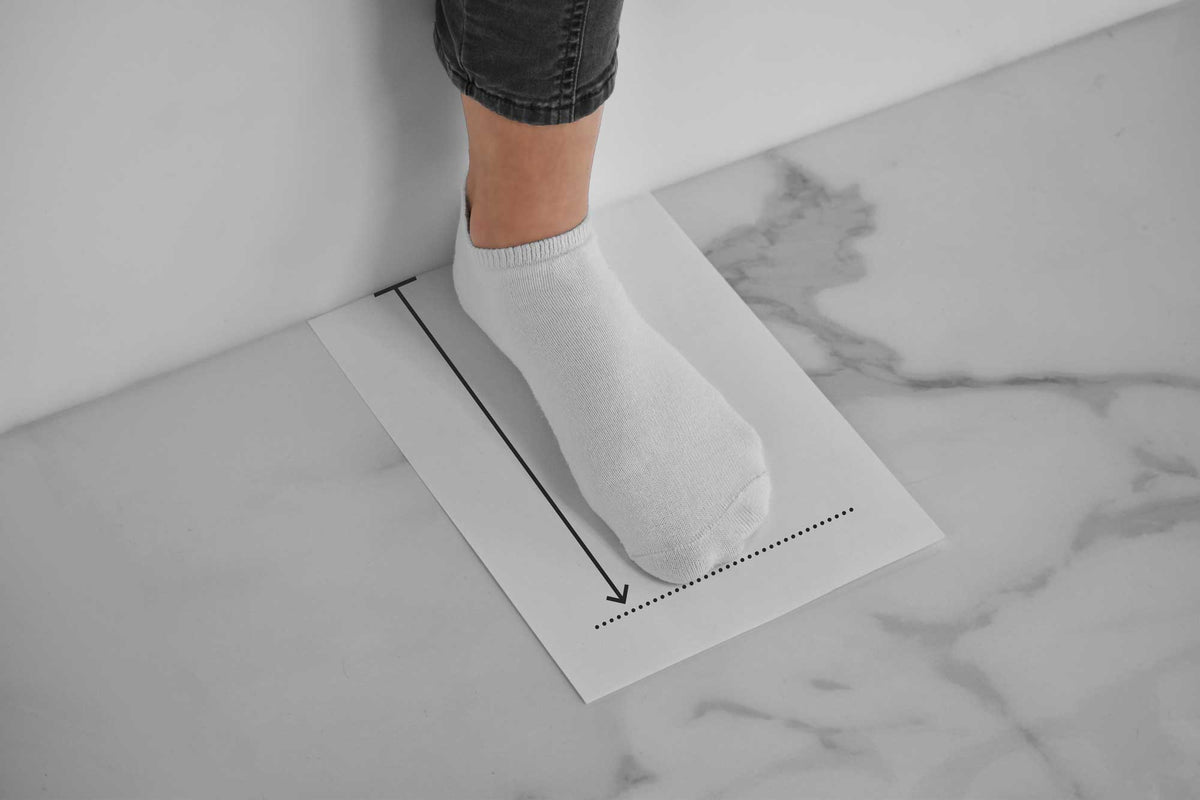Option 1: Measure your feet