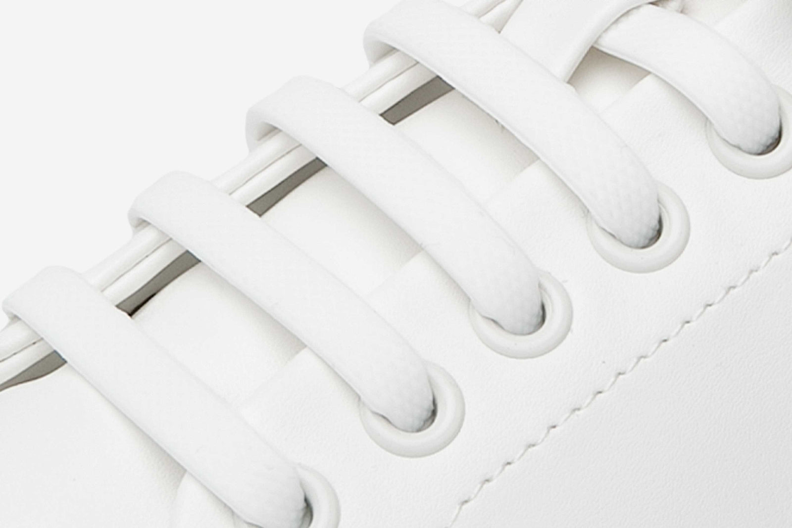 Elastic Laces Silicone - White ǀ Feelgrounds