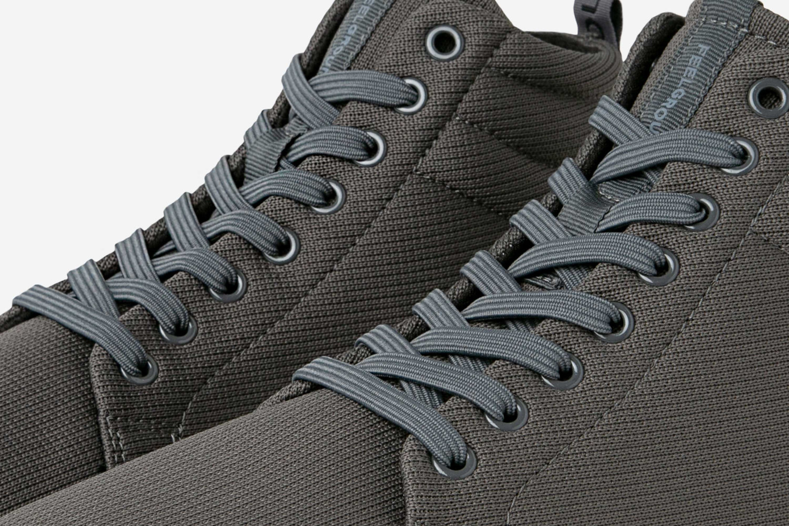 Grey elastic laces cheap