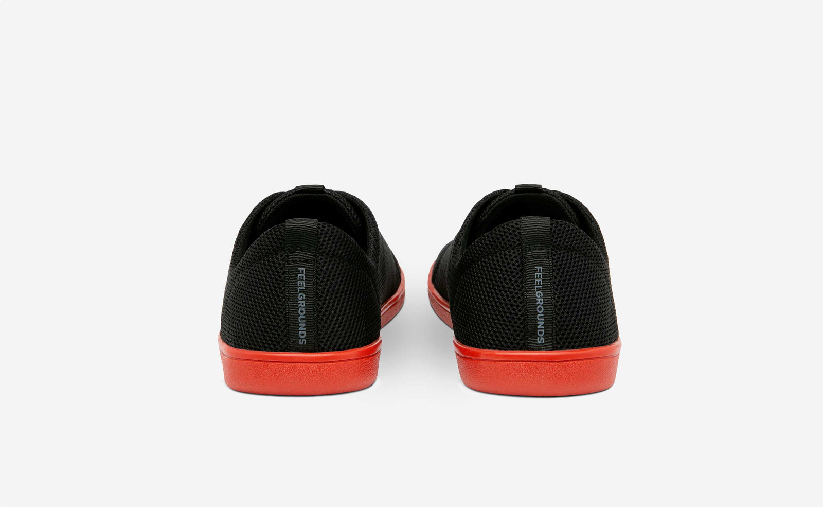 Red black online sports shoes